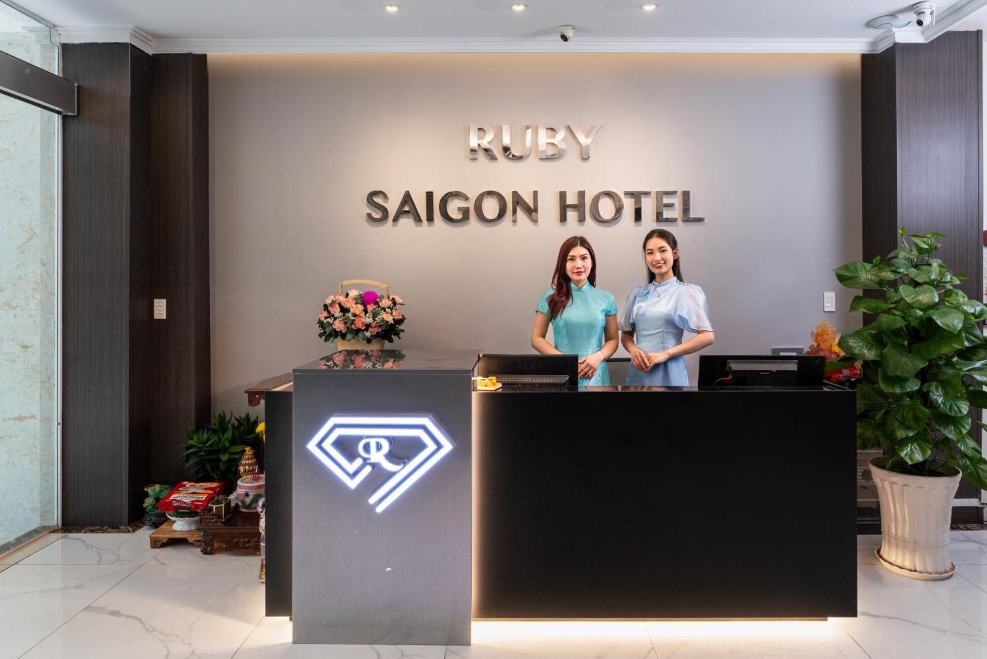 西贡红宝石套房酒店-滨城 胡志明市 外观 照片