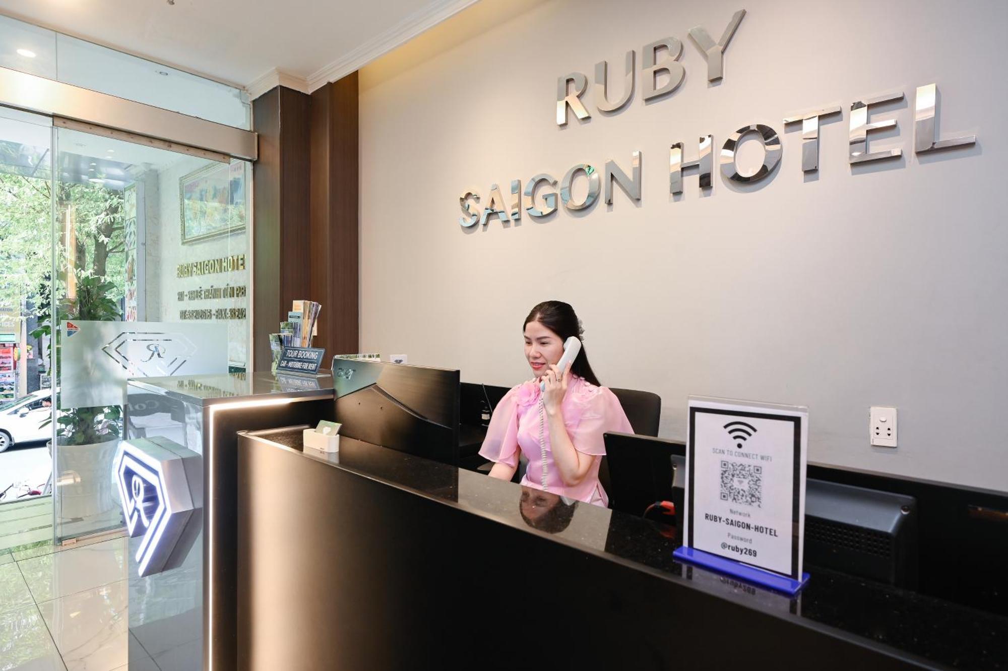 Ruby Saigon Hotel - Ben Thanh 胡志明市 外观 照片